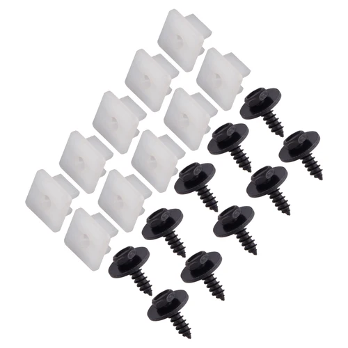 Juego de tornillos de parachoques para Toyota Camry Corolla 4runner Avalon C-HR, juego de 25 tuercas, guardabarros, revestimiento debajo de la cubierta, embellecedor, 90189-06193