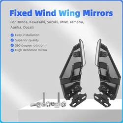 Motorcycles Rearview Mirrors For For CFMOTO 450SR 450SS 450SR-S 450 SR SR450 250SR 300SR 2023 2024 Stealth Sport Winglet Mirror