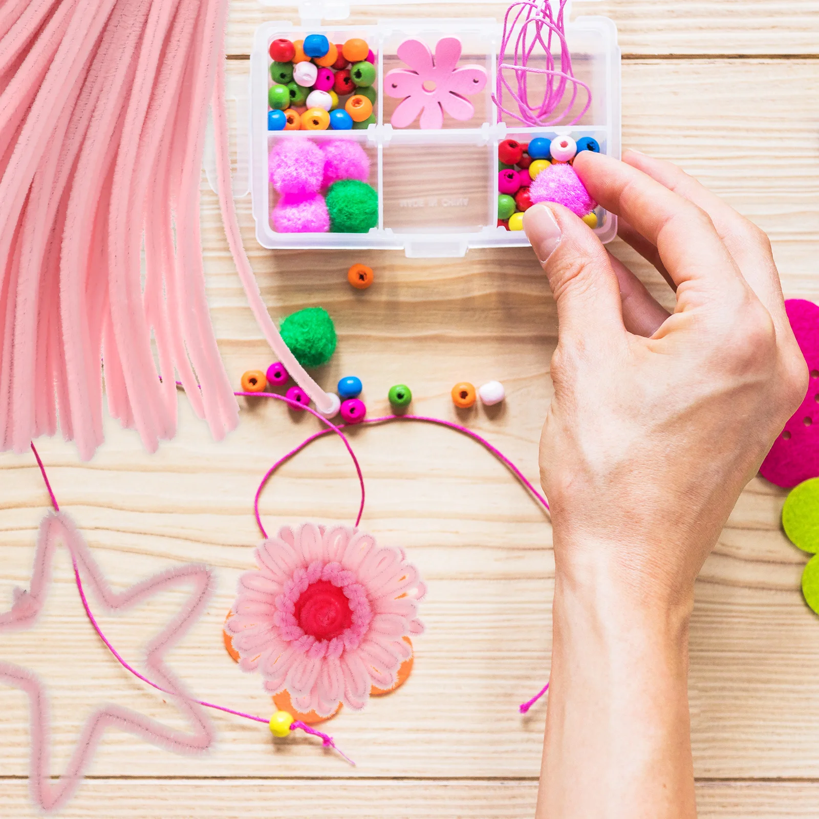 

200Pcs Chenille Pipe Cleaners Soft Stems for DIY Projects Handmade Flowers Twisting Rods Holiday Decorations Craft Pipe Cleaners