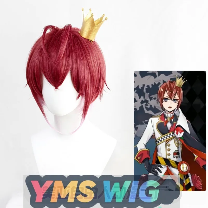 

[YMS WIG] Twisted Wonderland Little Mermaid Riddle Cos Wig Rosehearts No Crown