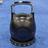7 in 1 Adjustable Kettlebell Grip for Dumbbel, Custom Logo OEM  7 in 1 Kettlebell With Adjustable Weights 20Kg 44Lb