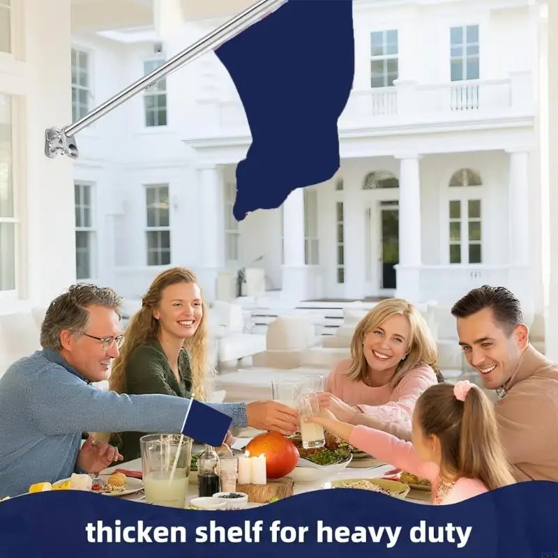 الفضاء الجوي الصف الألومنيوم سارية العلم جبل الثقيلة نوع الجدار بين قوسين مانعة لتسرب الماء للأعلام في الهواء الطلق P9YB