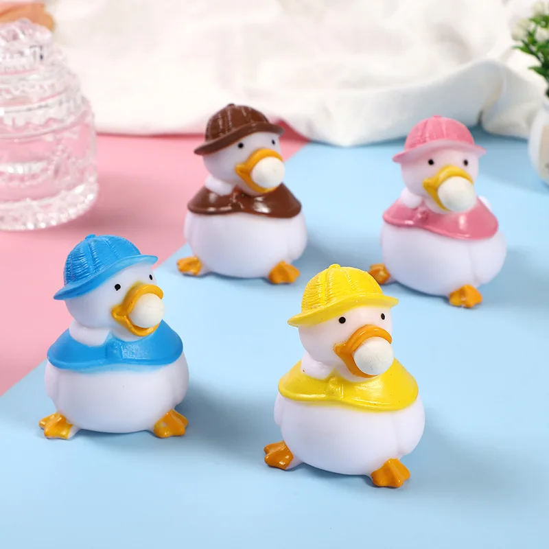 1개 부드러운 거품 장난감 귀여운 안티 스트레스 볼 부드러운 스티커 스퀴시 스트레스 해소 장난감 스퀴즈 오리 볼 감각 자극 장난감 재미있는 선물