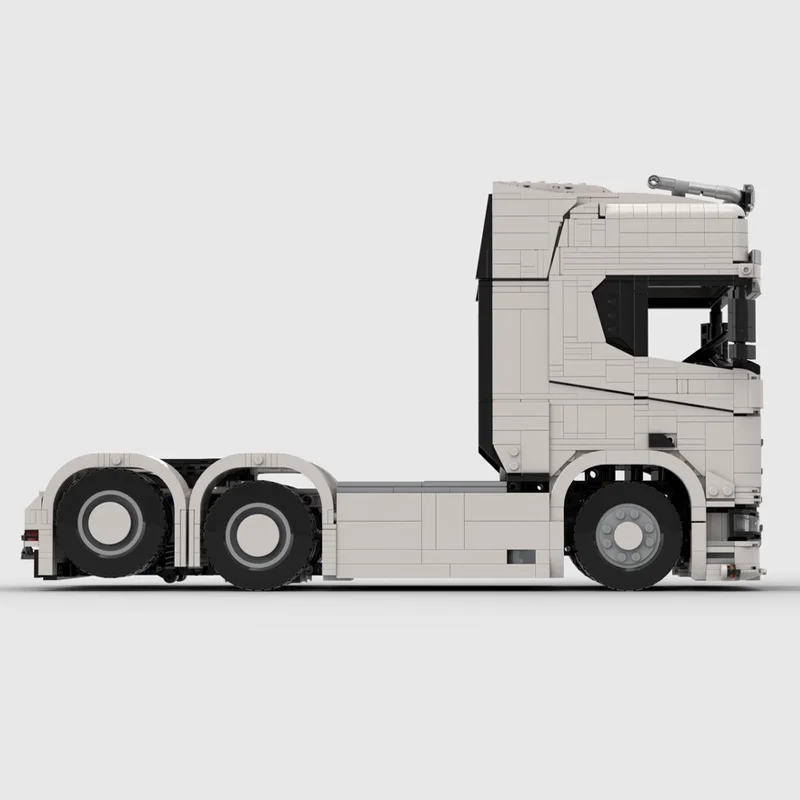 2924ピース スピードハイパーカー 770s 6x2トラックトラクター 2.0 MOC カスタマイズ モジュラービルディングブロック クリエイティブデザイン DIY ホリデーおもちゃギフト