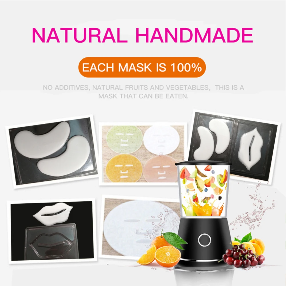 Fruit Face Mask Machine Skin Care Makeup Beauty Tool Facial Mask Maker Home Use Self-made Mask Machine