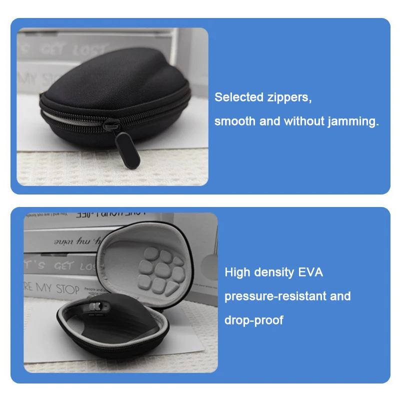 Portable Hard EVA Travel Case for Logitech MX Master 4 Wireless Mouse Waterproof Mice Bag for Logitech MX Master 4