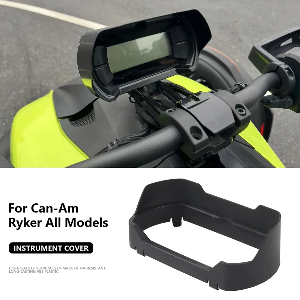 

For Can-Am Ryker 600 900 ACE Rally Edition Sport 2019-2025 UTV Accessories Sun Visor Guard Anti-Glare Cover Instrument Dashboard