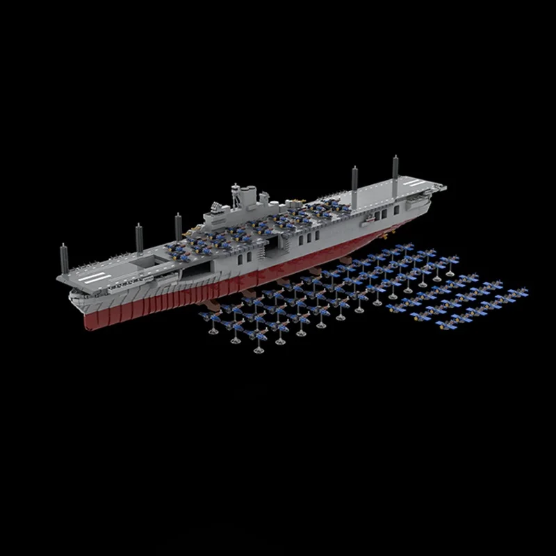 12504 pz MOC USS Intrepid CV Naugato Modello Building Blocks Costruzione FAI DA TE Idea Creativa Giocattolo di Mattoni Per Bambini Regalo Di Natale Di Compleanno