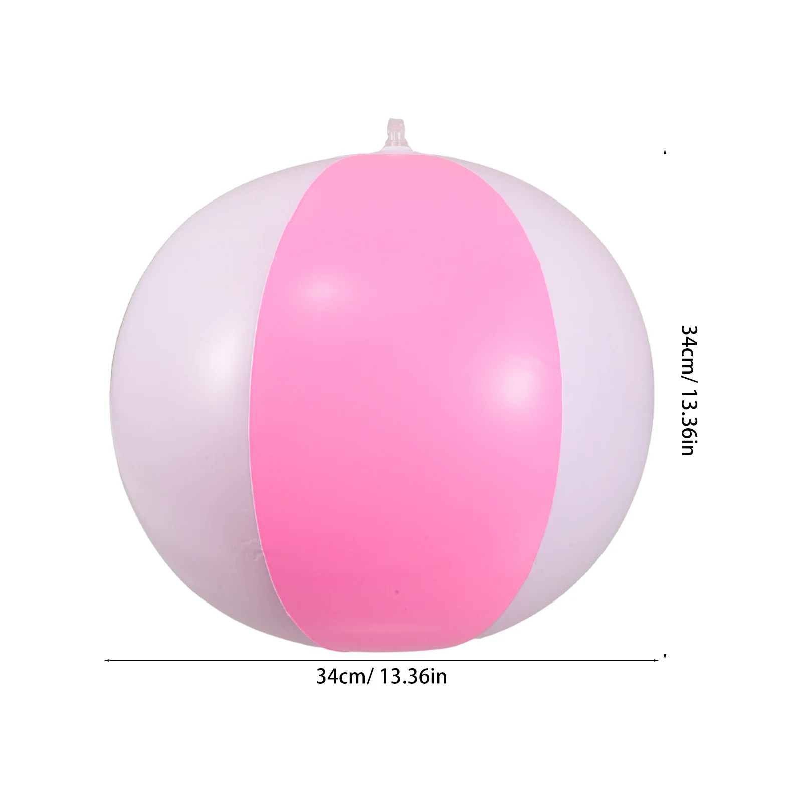 5Pcs Dual Color Inflatable Beach Balls Durable PVC Pool Party Summer Outdoor Fun Decorations 13inch Swimming Pool Balls Toys