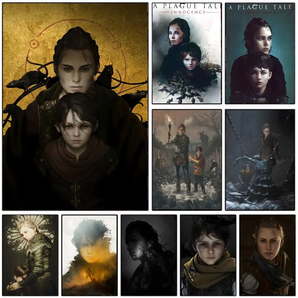 Action Game A-a Plague Tale Requiem Poster Modern Home Decoration Interior Design & Contemporary Wall Art Collection