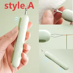2 In 1 Upgraded Seam Needle Threader 3 in 1 Seam Threading&Seam Remover Seam Tool For Sewing Crafting