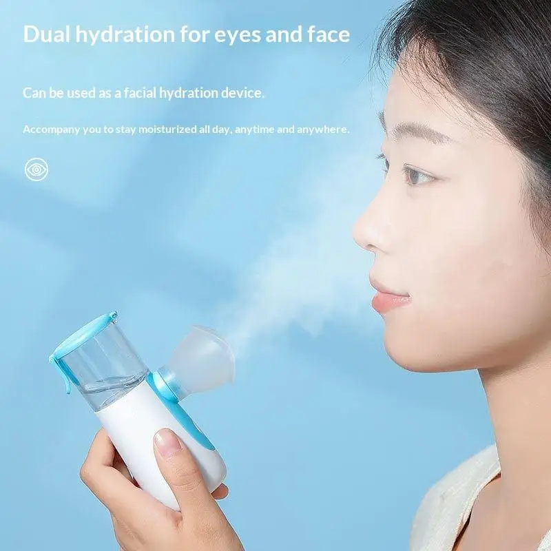 Mini Nawilżacz Powietrza Parownica do Twarzy Urządzenie do Rozpylania Nawilżającego Urządzenie do Parowania na Zimno Urządzenie do Rozpylania Nano Pielęgnacja Skóry