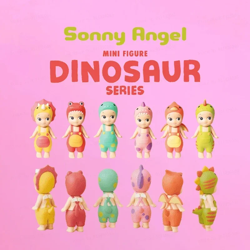 2024 Nieuwe Sonny Angel Dinosaurus Serie Genezende Trend Speelgoed Schattige Mini Figuur Kamer Decoratie Kinderverjaardagscadeaus Voorverkoop