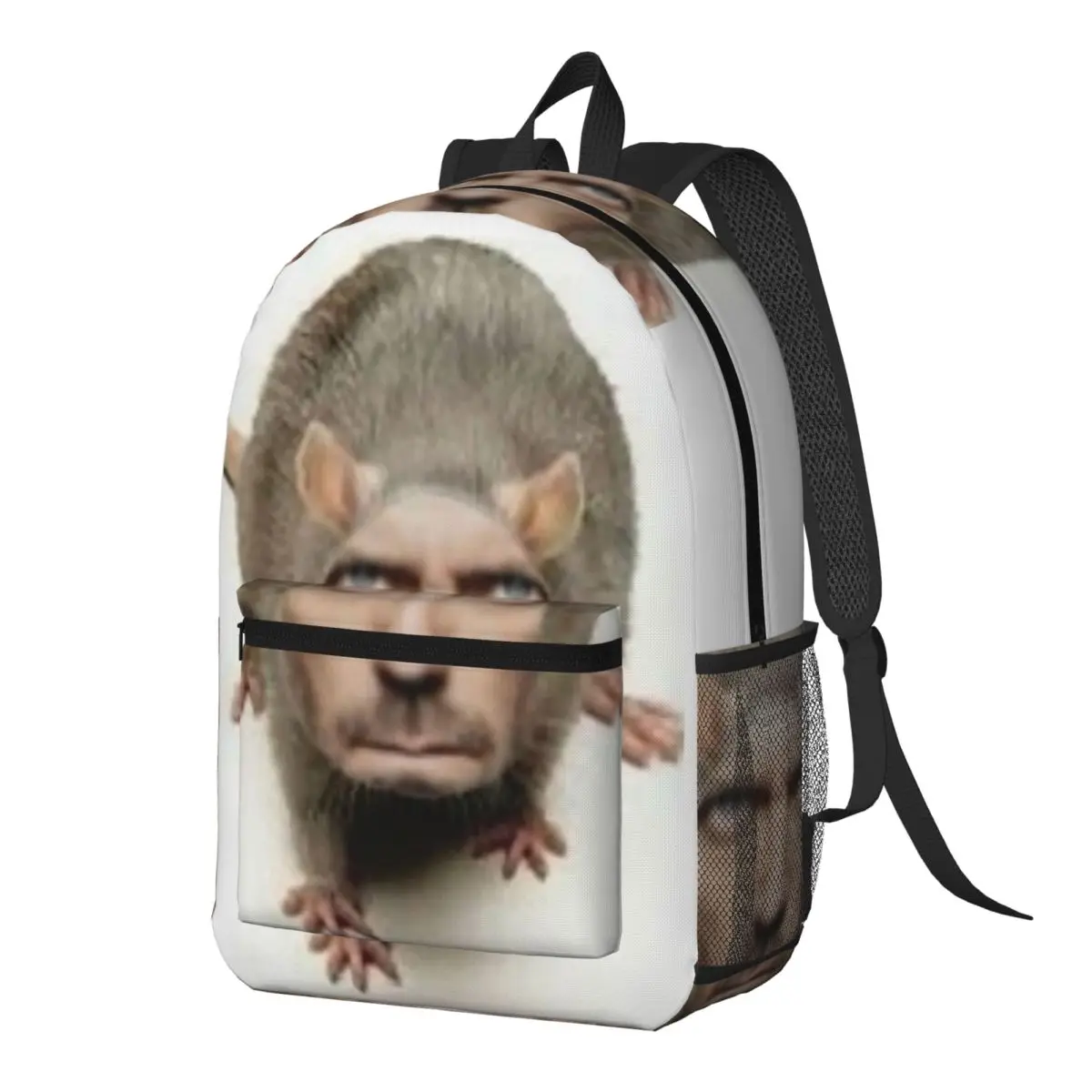 Low Quality Dr House Rat Backpack Daypack Large Capacity Children BookBag School Bag Shoulder Bags for Men Women