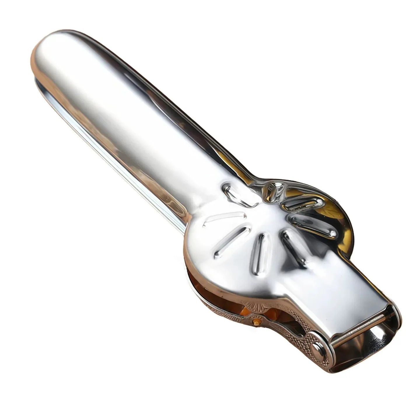 Automatic Stainless Steel Chestnut Opener Cross Cut  Holder Nutcracker Kitchen Tool Manual Drive Polished Surface