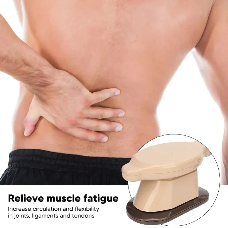 Electronic Handheld Iron Massage Hammer Cervical Body Massager Fatigue Relief Hot Compress Neck Deep Tissue Muscle Relaxation