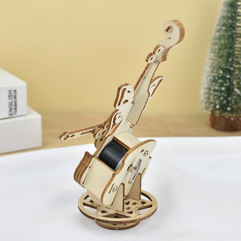 Kleine fabrikanten Groothandel muziekdoosmachine Handgemaakt houten educatief speelgoed gebaseerd op natuurkundige principes