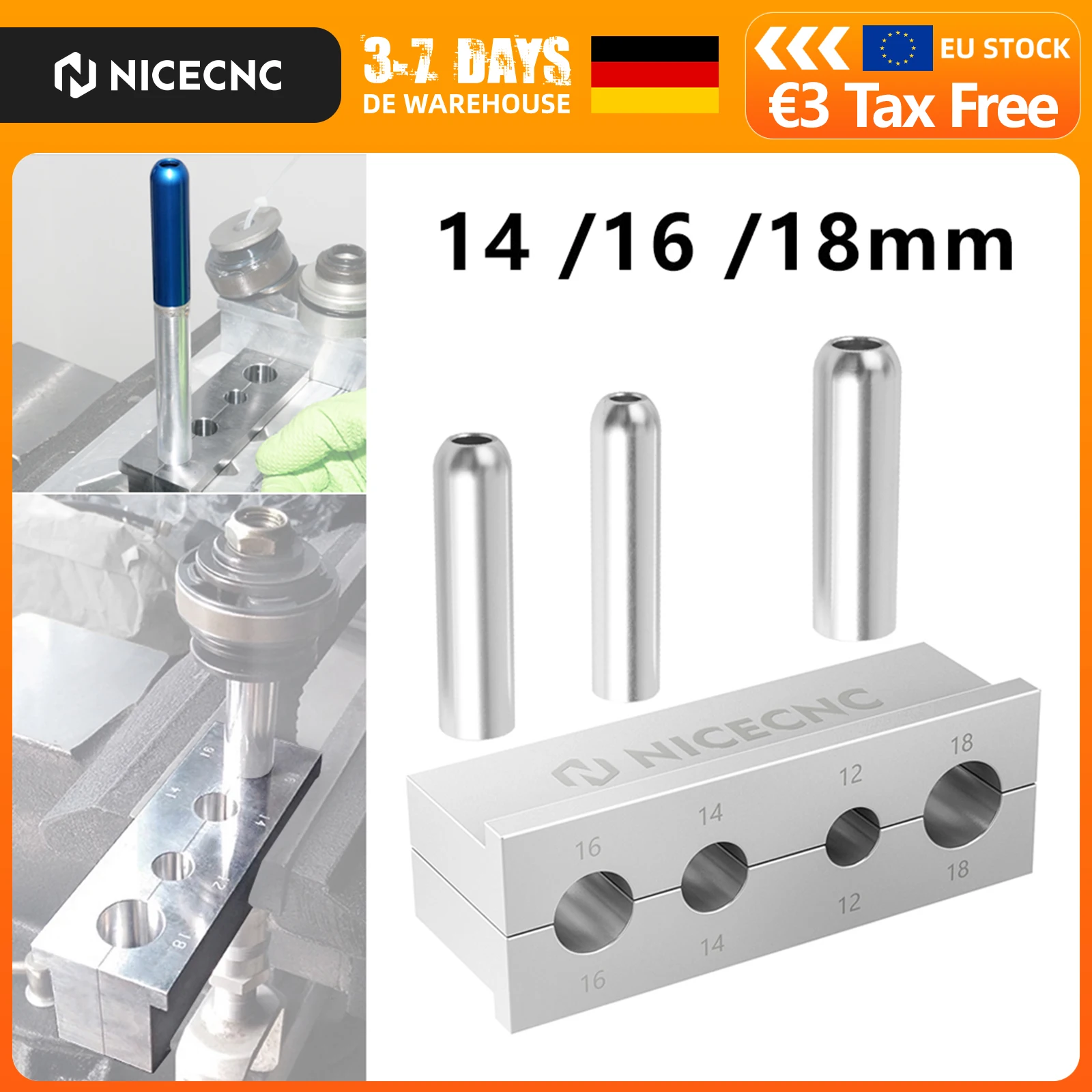 12/14/16/18mm Motorrad-Stoßdämpfer-Achsenhalterung/Stoßdämpfer-Dichtungswerkzeug für KTM Husqvarna Honda Kawasaki Suzuki Yamaha Ducati