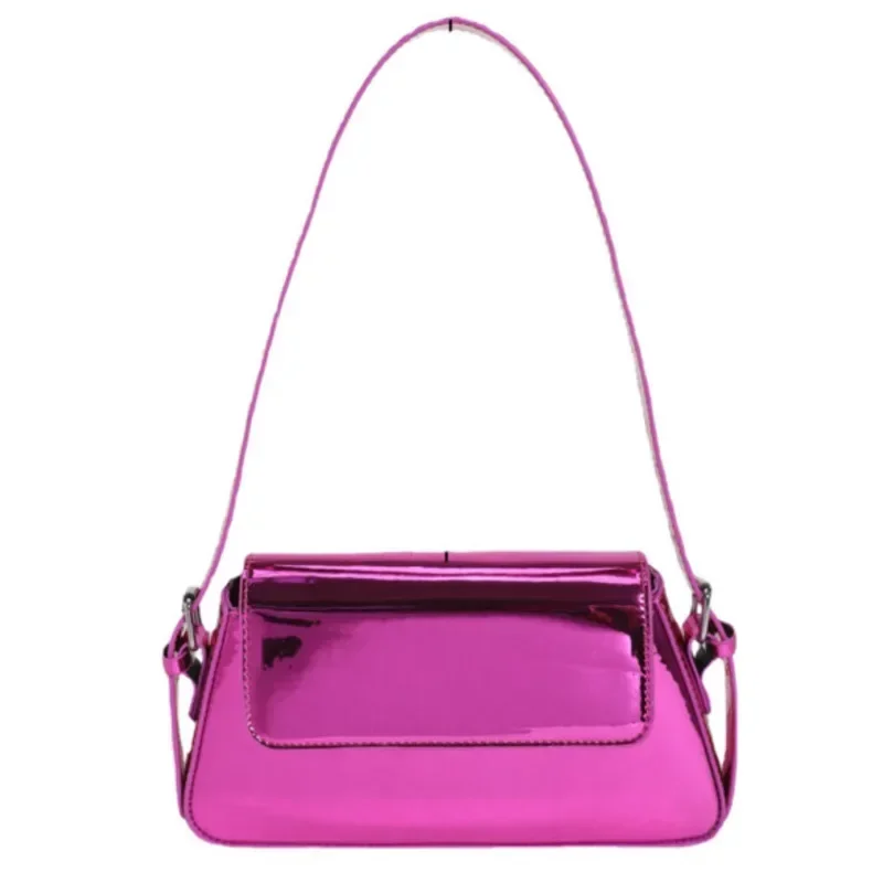 

Luxury Shiny Women's Bag Light Leather Messenger Texture Single Shoulder Crossbody High Quality Casual Exquisite Purse Classic