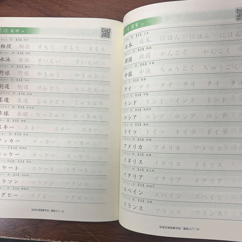 Komplettes japanisches Anfänger-Set: Schreibheft mit 50 Silben für effektives Selbststudium und Verbesserung der Handschrift – Detail 5