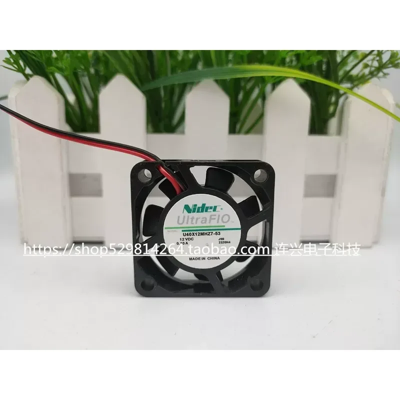 for Nidec U40X12MHZ7-53 12V 0.10A 4CM North South Bridge Video Recorder Cooling Fan New