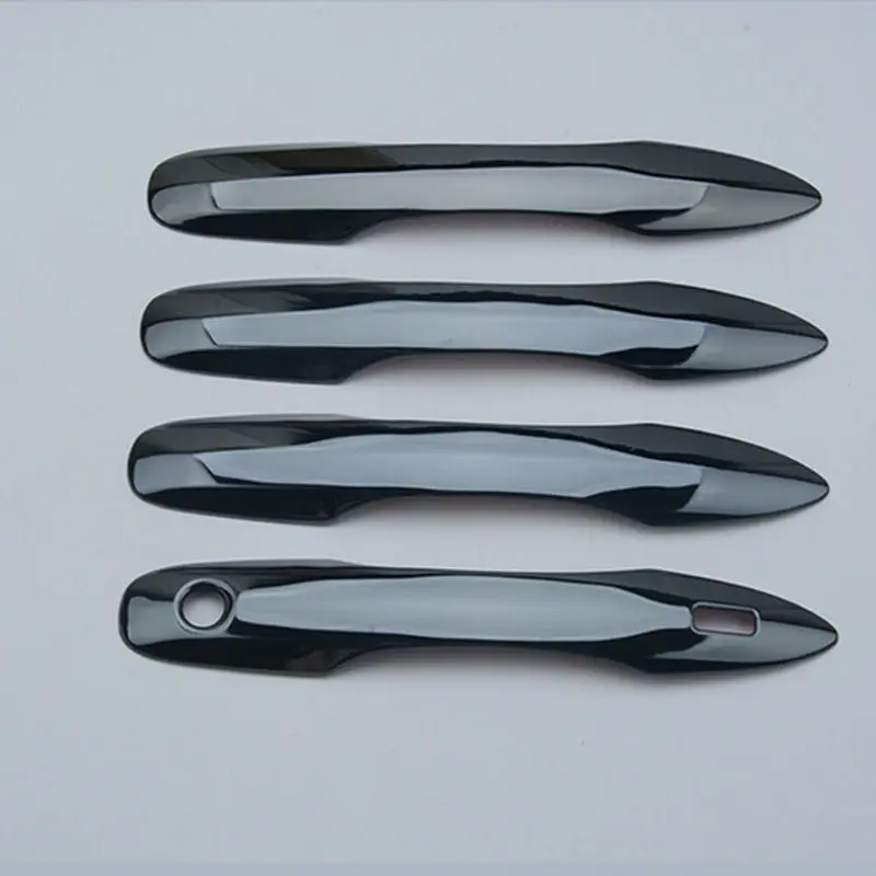 For Toyota Camry 2018 2019 2020 Accessories Stainless Black Titanium Door Handle Protector Cover Trim 4PCS Car Accessories