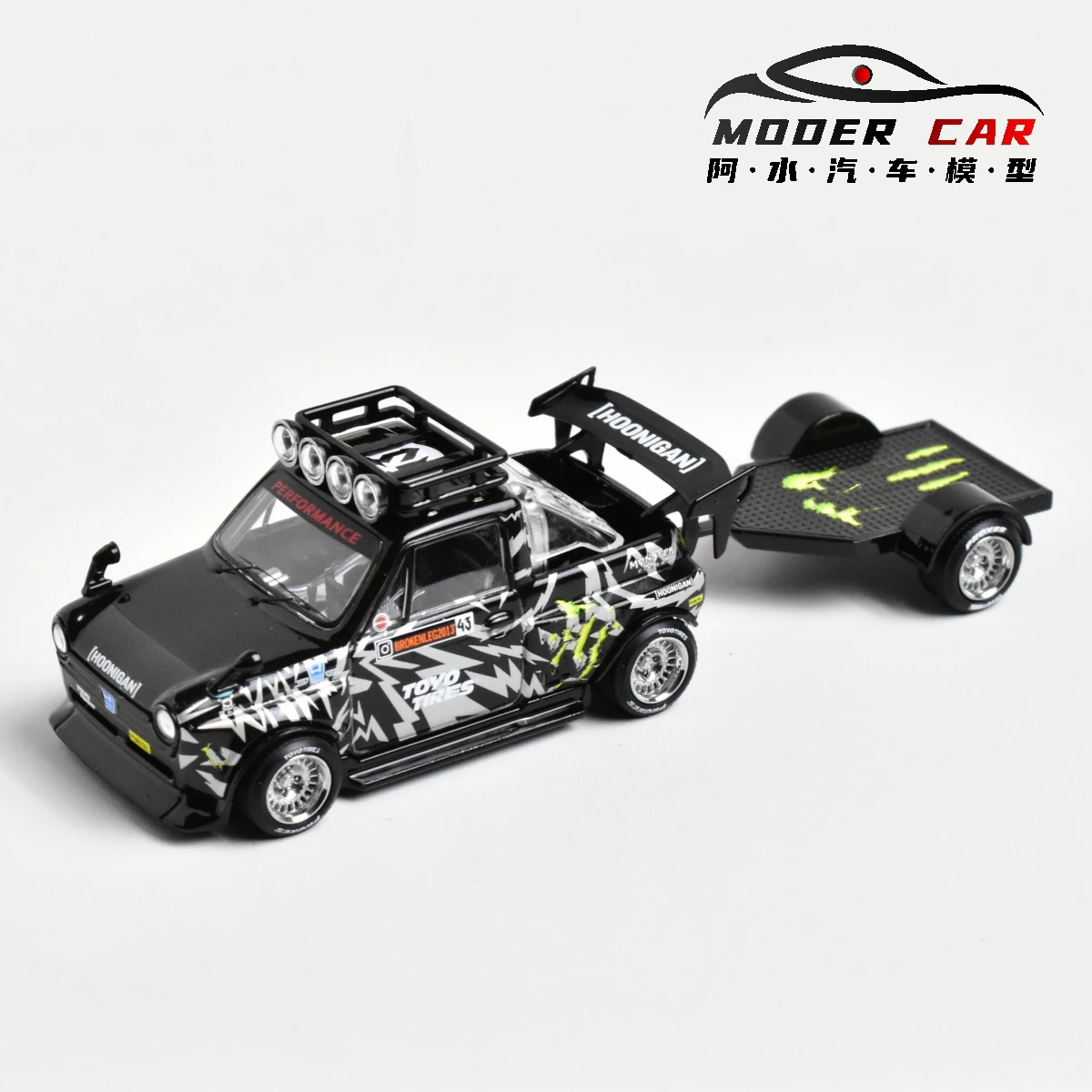 Liberty64 1:64 Giftable Wide body pick-up truck souvenir gegoten modelauto