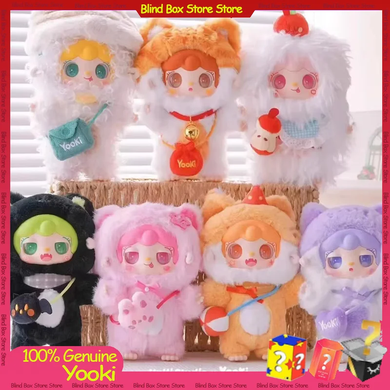 

Yooki 2.0 Vinyl Doll Blind Box Gift Kitten Kindergarten Series Dolls Bag Pendant Mystery Box Surprise Girl Christmas Present