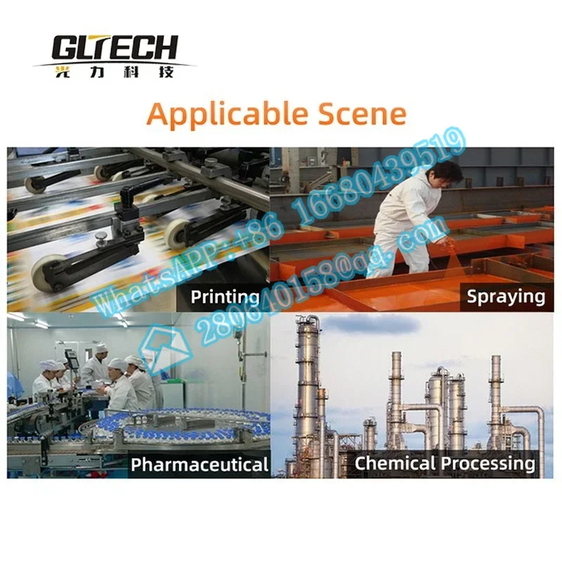 GLTech Álcool Hcl Gás Sensor, Pesticida