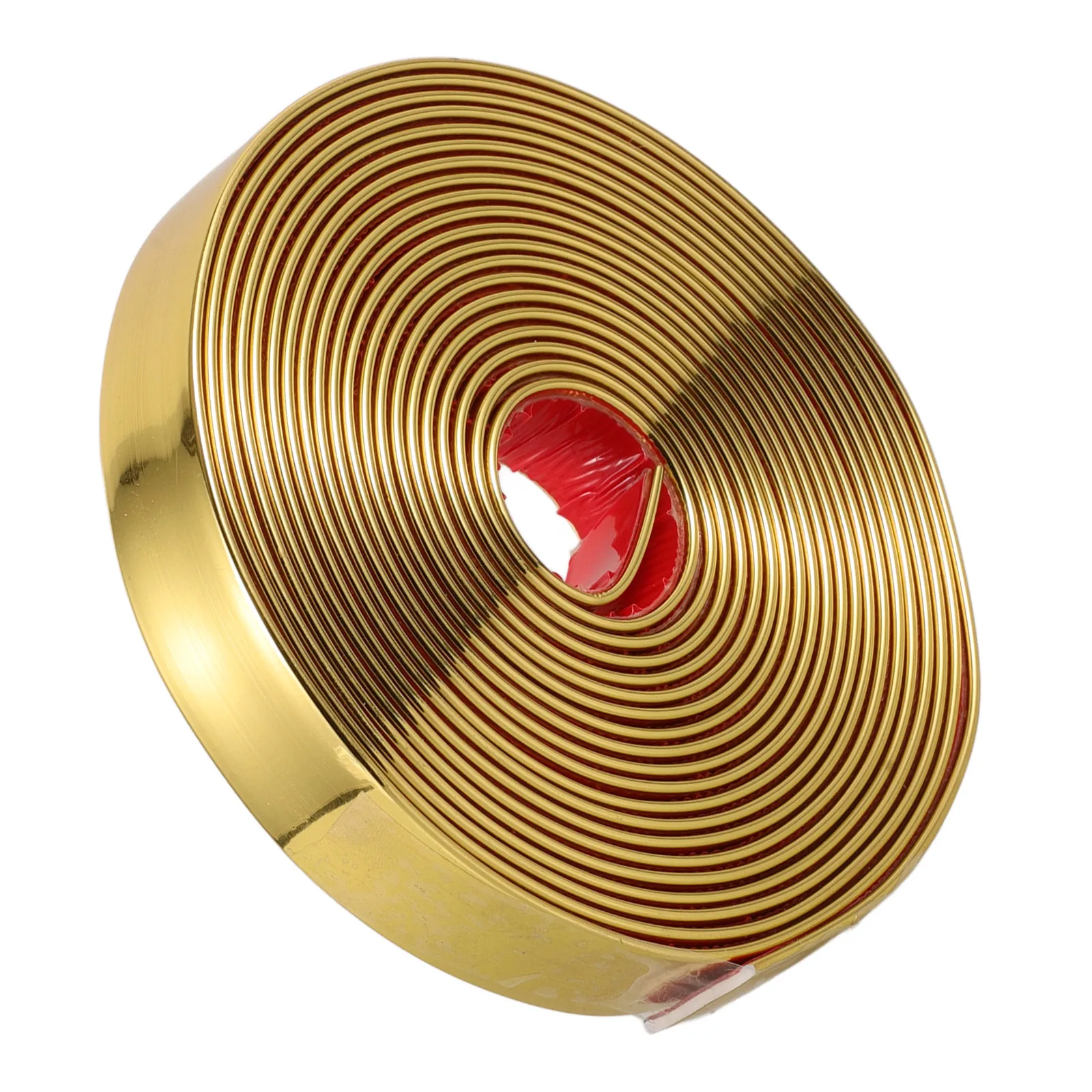 

20mm Wide 5m Golden Decorative Strip Molding Trim Self Adhesive Wall Peel Stick Flexible Edging Strips Wall