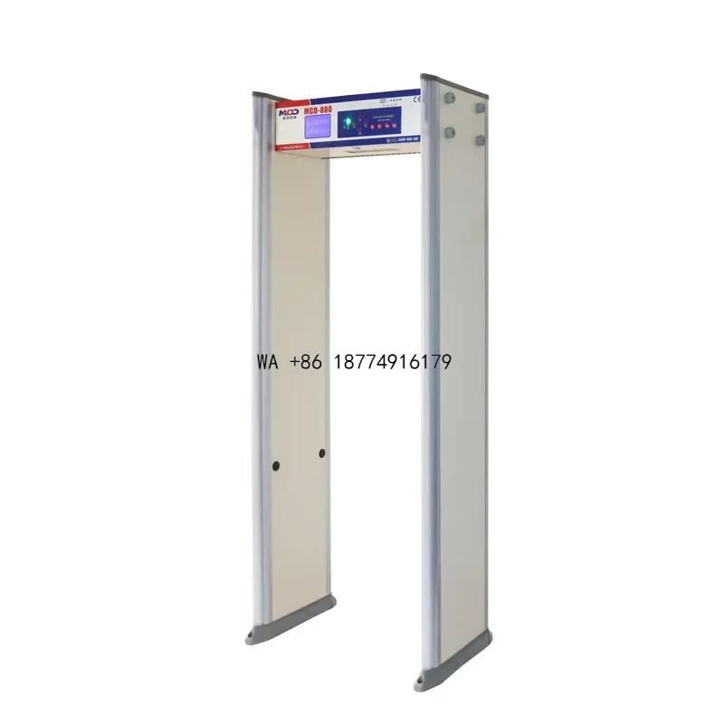 wmwmnu Multi Zones Walk-through Door Metais De Frame 6 Zones Security Walk Through Metal Detector 6 Zonas PortalOEM