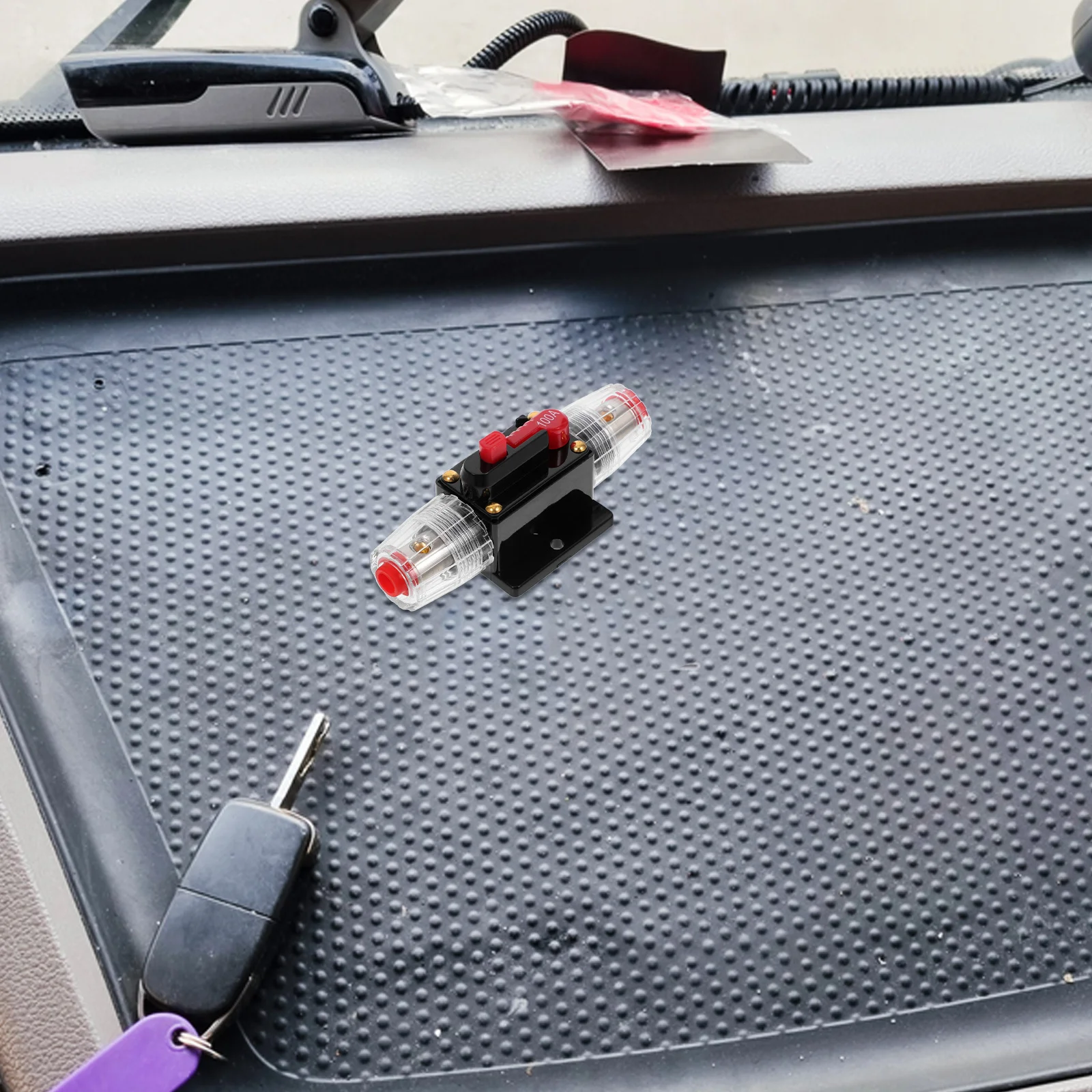 

Auto Reset Circuit Breaker Fuse Holder 30A 40A 50A Self-Restoring For Car Rv Boat Marine Automotive Inline Protection