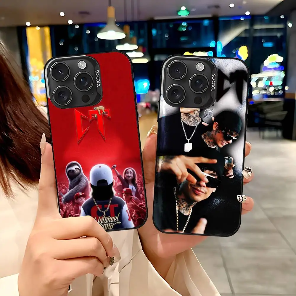 

Raper Natanael Cano Phone Case For IPhone 17 16 15 14 13 12 Mini 11 8 7 Pro Max Plus Colorful Phone Case