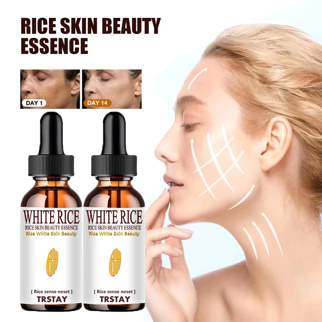 TRSTAY Rice essence nourishes and softens the face, tightens and brightens the complexion, and essence moisturizes