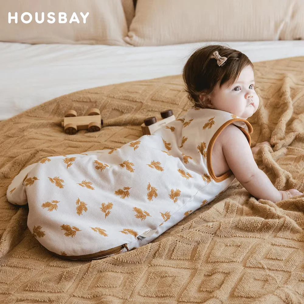 

Baby Vest With Round Base Thick Sleeping Bag Cotton-Padded For Warmth Suitable For Early Winter Round Base baby product