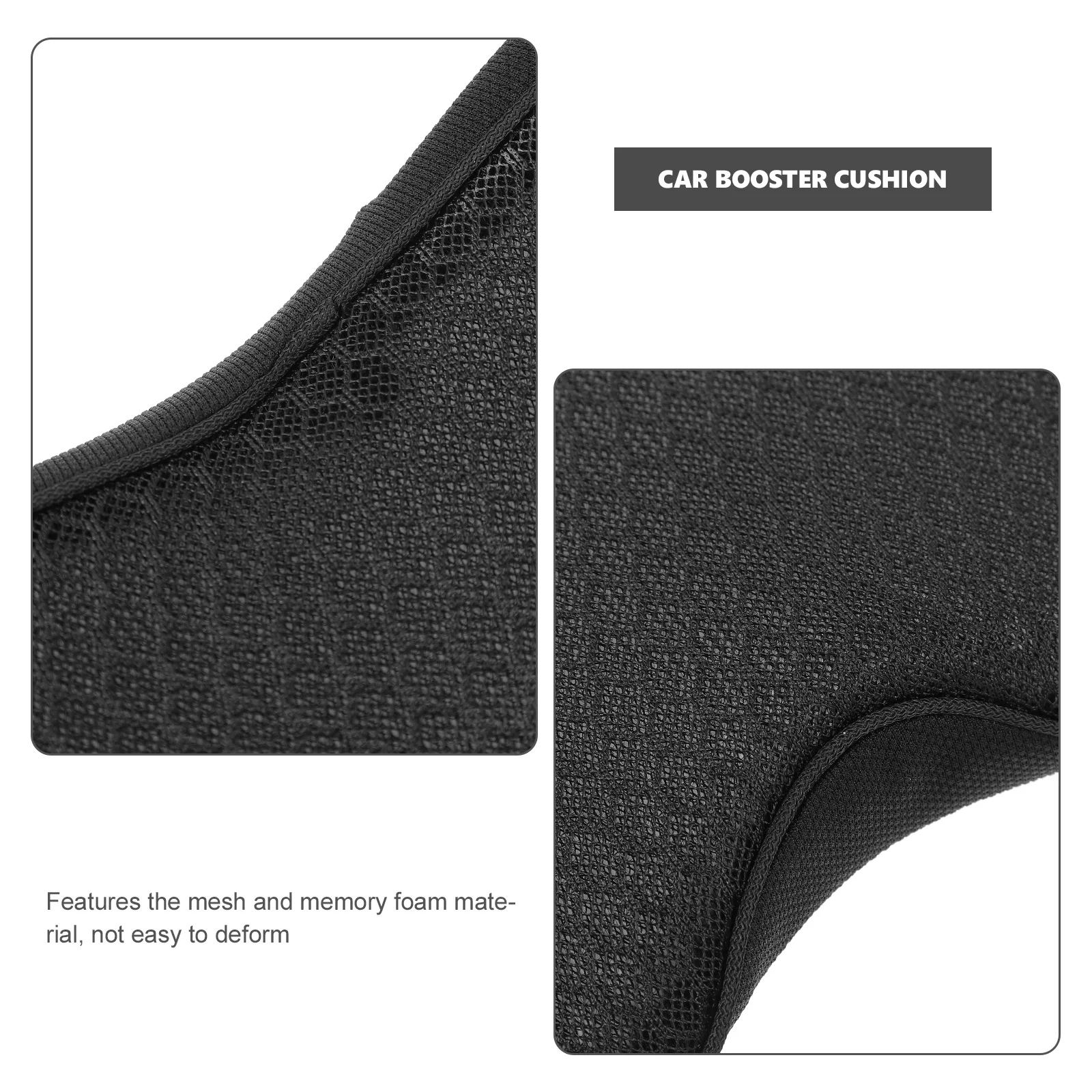 

Ergonomic Driving Heightening Lumbar Support Breathable Mesh Memory Foam Car Mat All Seasons Replacement Driver Seat Heightening
