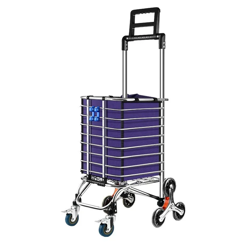 Shopping trolley old man portable climbing trolley