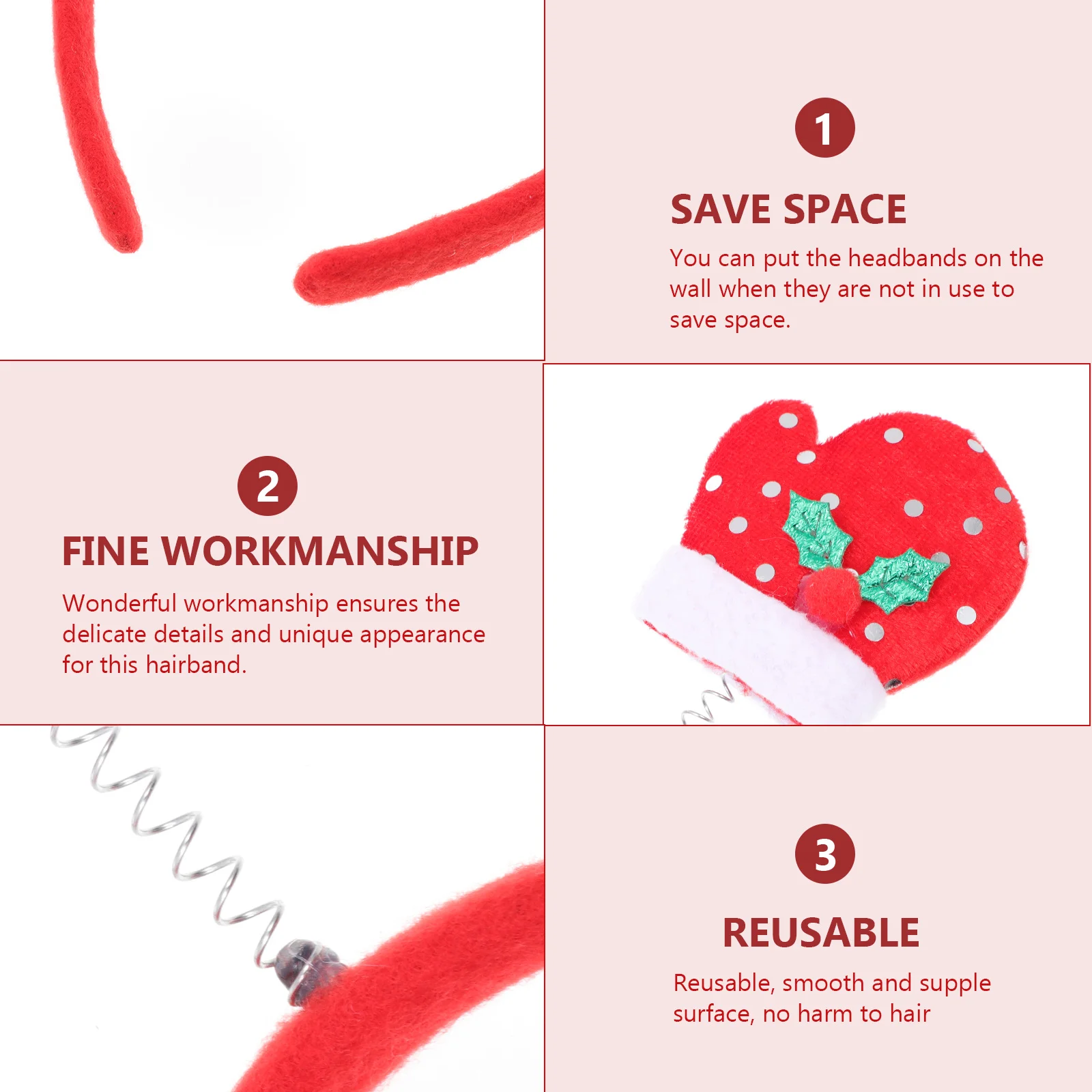 

13Pcs Christmas Headband Cartoon Hair Hoops Lovely Kids Party Headdress Chic Hair Decoration Xmas Accessories Unique Hairband