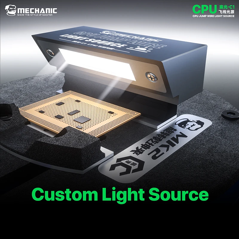MECHANIC Chenguang-C1 CPU Jump Wire Light Source Portable LED Light for Phone Repair Lighting Tool Light Source