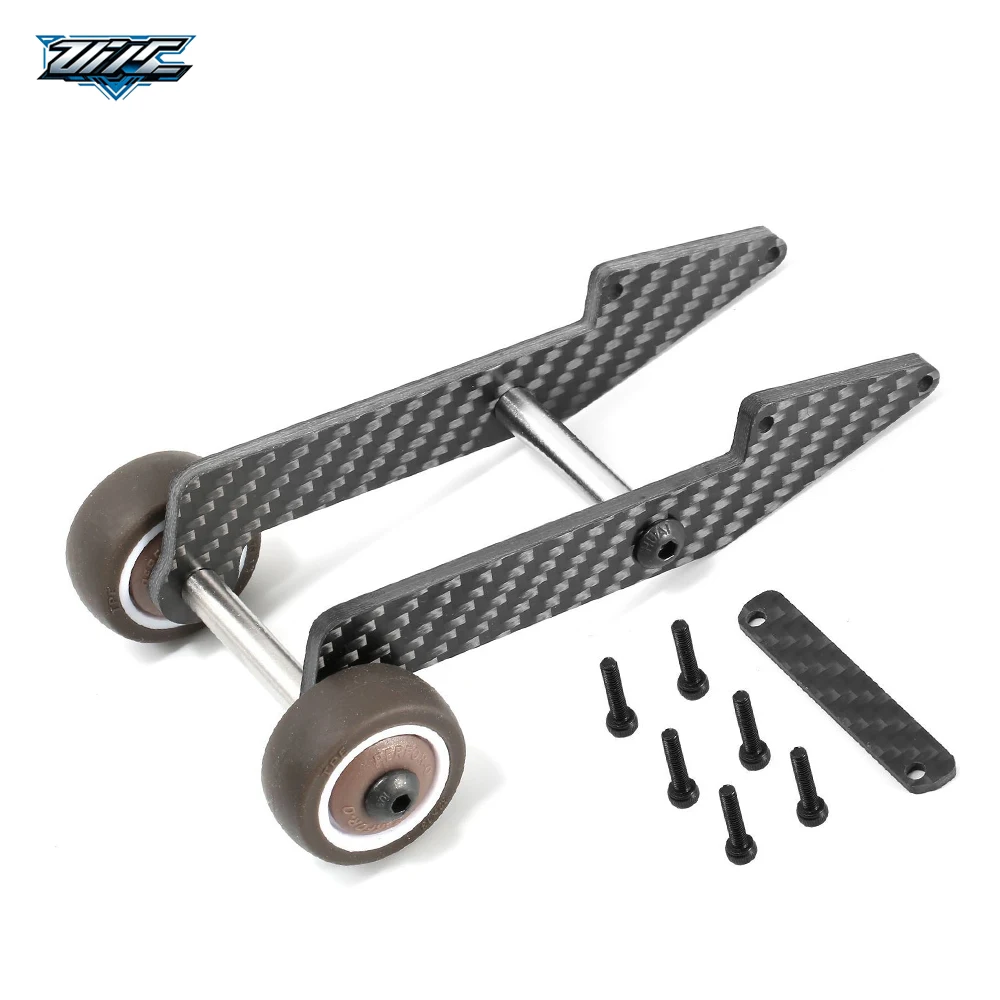 Light‑Weight Carbon Fiber Steering Wheel, 1PCS RC Upgrade Steering Component For ARRMA 1/10 Quake Gorgon RC Car Upgrade Parts