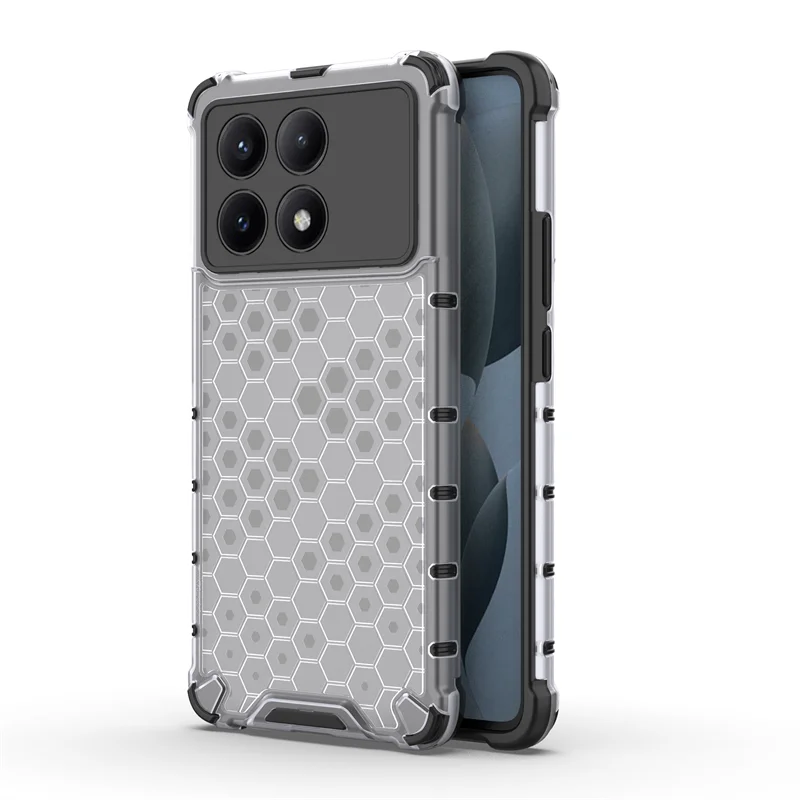 For Poco X6 Pro 5G Case Hybrid TPU Shockproof Armor Phone Case For Pocox6pro Poko Little X6pro X 6 Pro 6X Transparent Back Cover