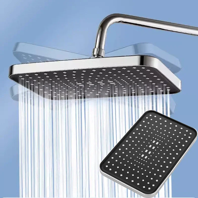 High Pressure Rain Shower Head, Strong Water Flow Novelty Handheld Showerhead for Bathroom Accessories Replacement