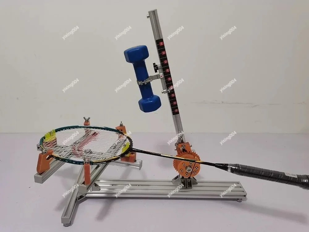 Counterweight Type Stringer Machine Professional Badminton Frame Clamping Equipment