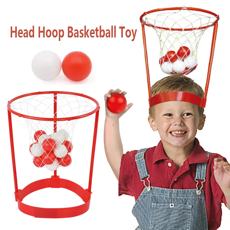 

Head Hoop Basketball Toy Kids Adults Indoor Outdoor Game Toys Boy Favors Children's Day Gift Birthday Party Interactive Supplies