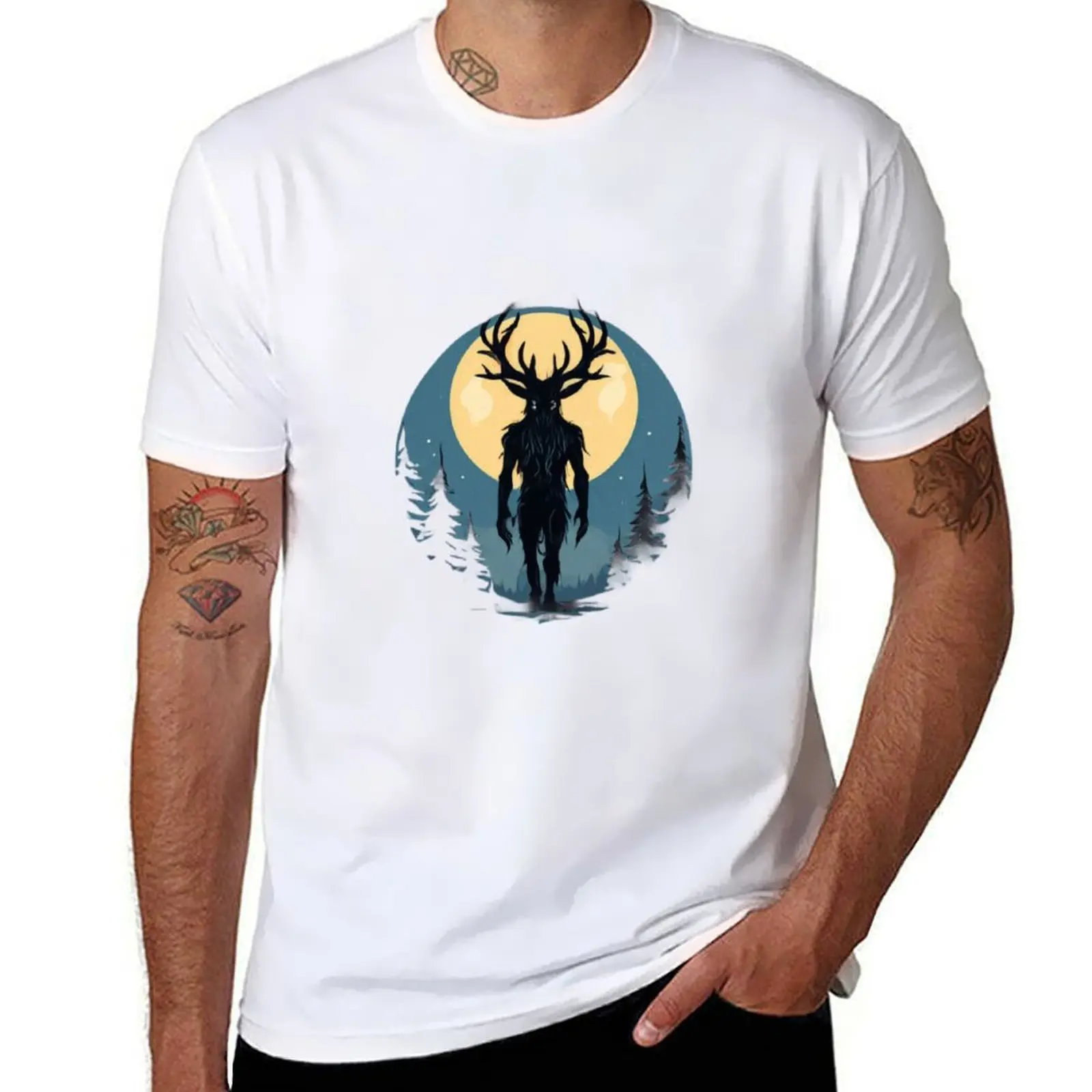 

Wendigo Silhouette T-Shirt man t shirt summer t shirt for man T-Shirt