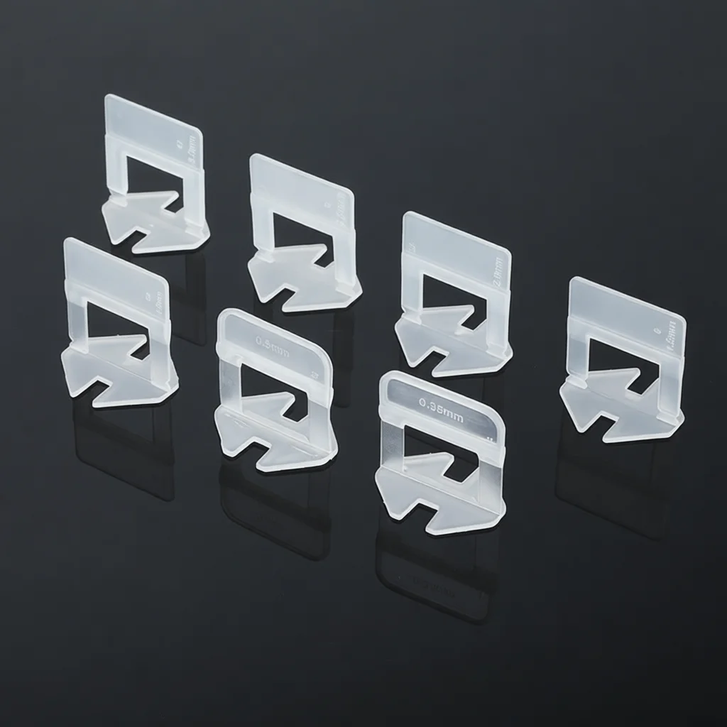 Tile Leveling System Clips Solid Plastic Spacer Tools Professional Floor Wall Ceramic Leveler Positioning Installation Gadget