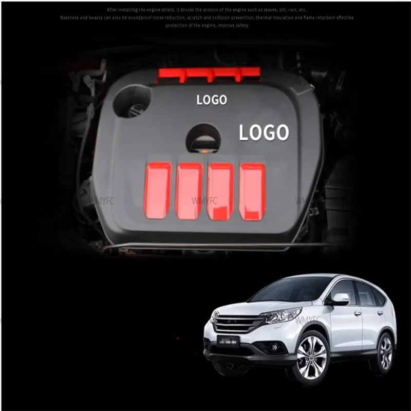 For Honda VEZEL/XRV 1.8L /08-16 CRV 2.0/9th Accord 2.0L engine cover guard plate heat and sound insulation protective cover