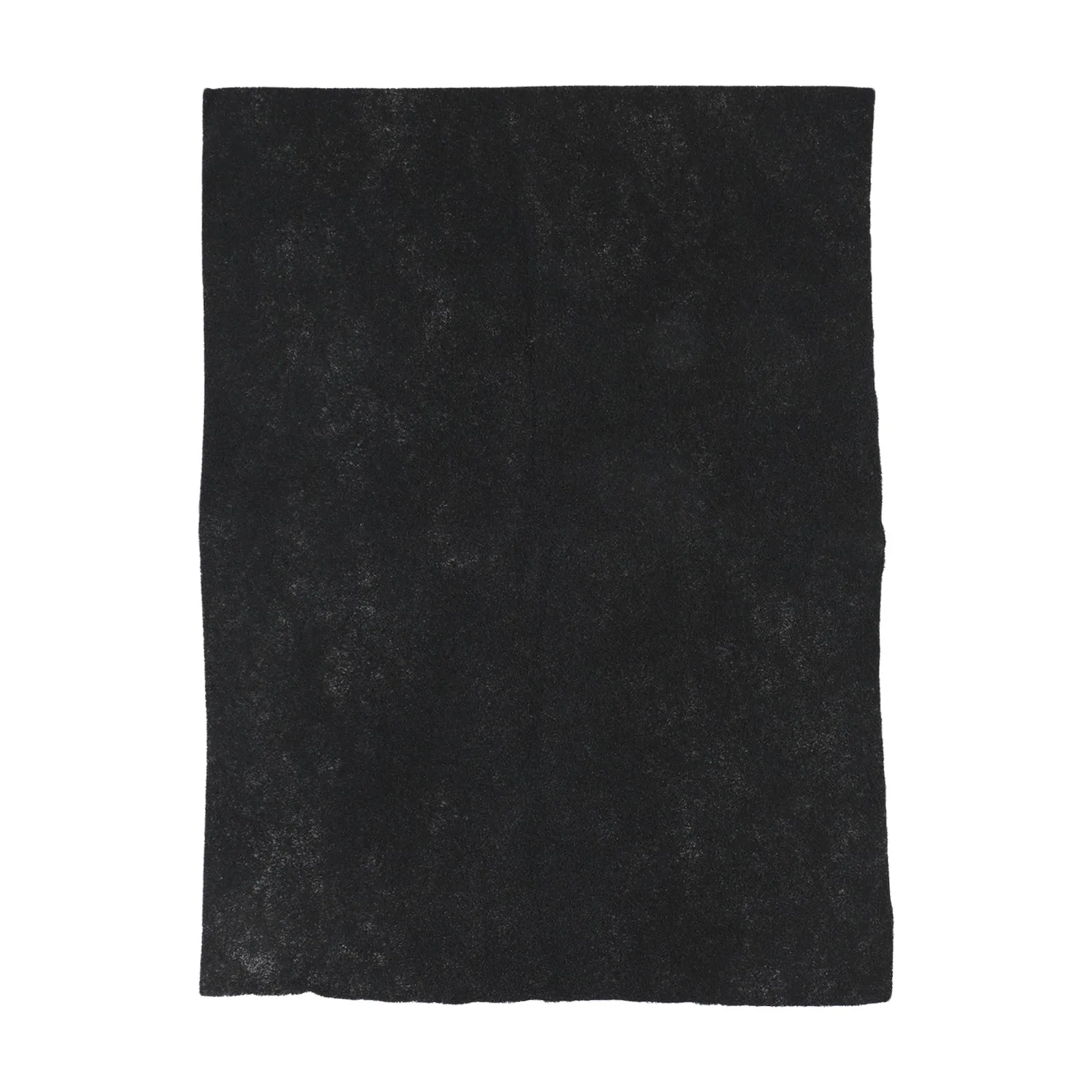 Activated Carbon Fiber Cotton 3mm Thick Black Conditioner Range Hood Grease Elimination Cuttable Home Kitchen Activated