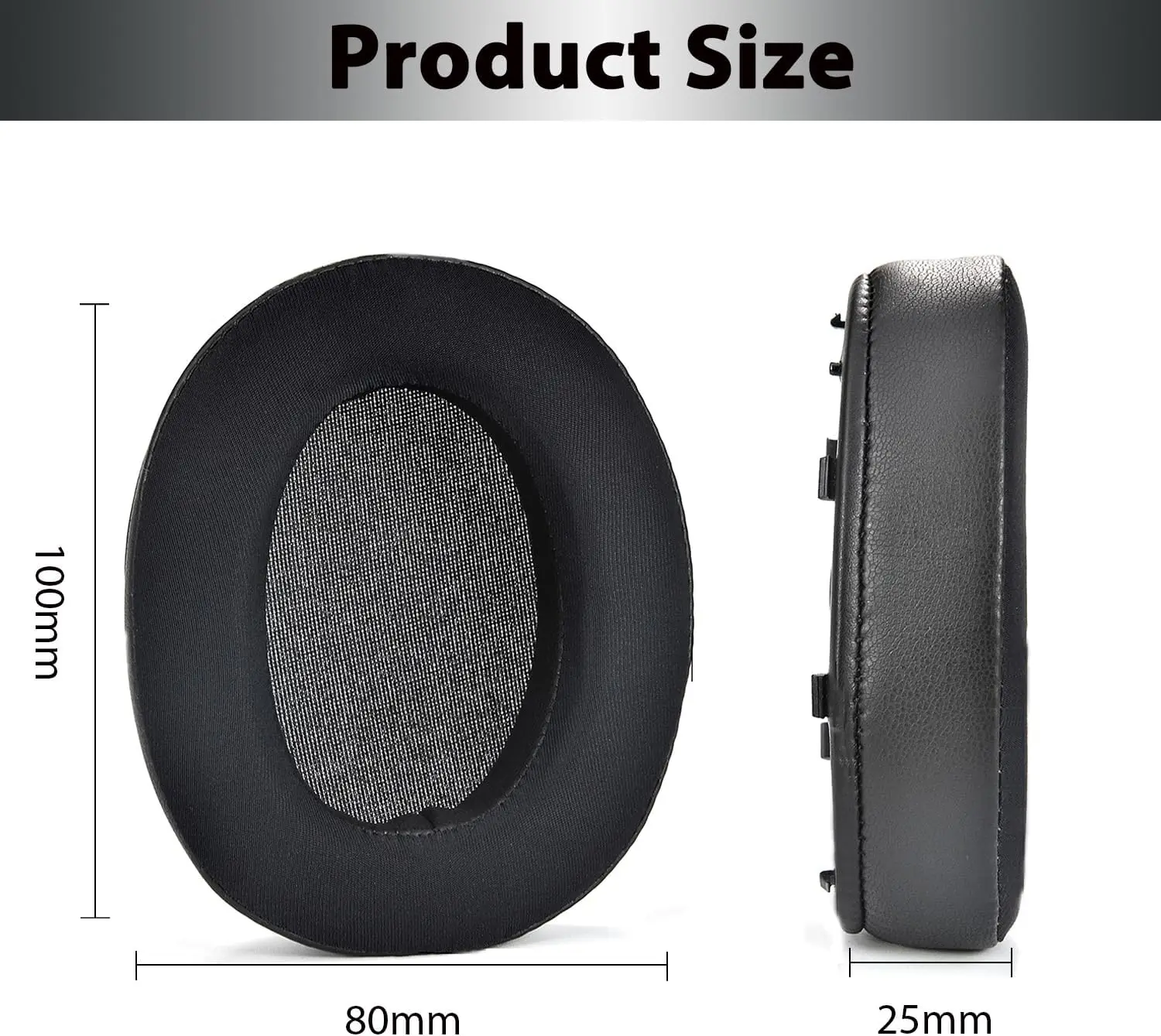 WH-XB910N เปลี่ยนแผ่นรองหูฟัง,อัพเกรด Cooling Gel Earpads สําหรับ Sony WH-XB910N หูฟังตัดเสียงรบกวน,แผ่นรองหูฟัง