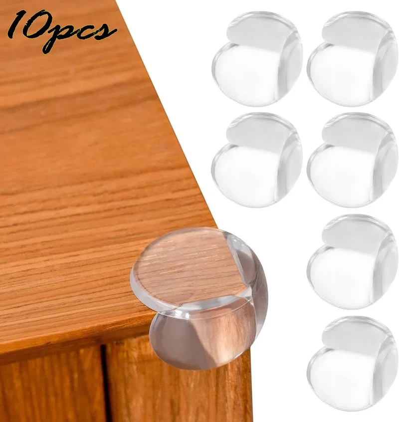 

10pcs Baby Corner Edges Protectors Guards Furniture Edge Protector for Babies & Kids Safety Guards & Cushions for Table Desk